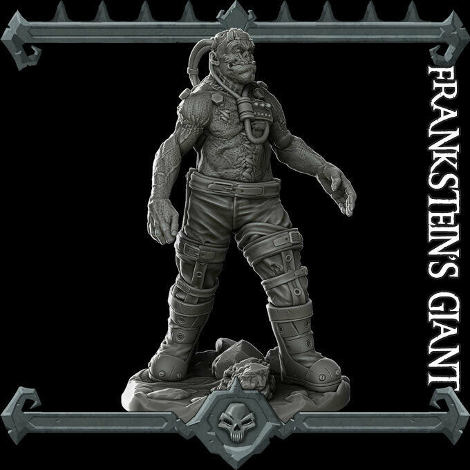 FRANKENSTEINS GIANT - Resin miniature | Many Size Options |Dungeons and dragons | Cthulhu| Pathfinder | War Gaming