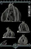 MOTHMAN Humanoid Resin 3D Printed Fantasy Miniature D&D Tabletop RPG