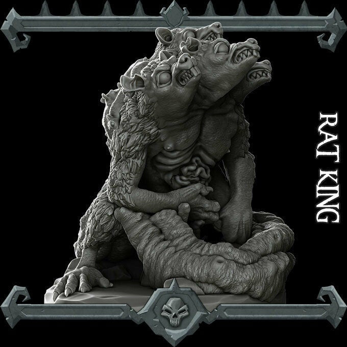 RAT KING - Miniature | All Sizes | Dungeons and Dragons | Pathfinder | War Gaming