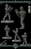 MUMMY Undead Resin 3D Printed Fantasy Miniature D&D Tabletop RPG