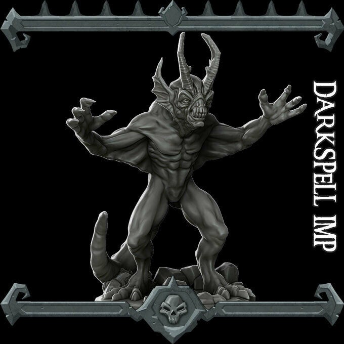 DARKSPELL IMP - Miniature | All Sizes | Dungeons and Dragons | Pathfinder | War Gaming