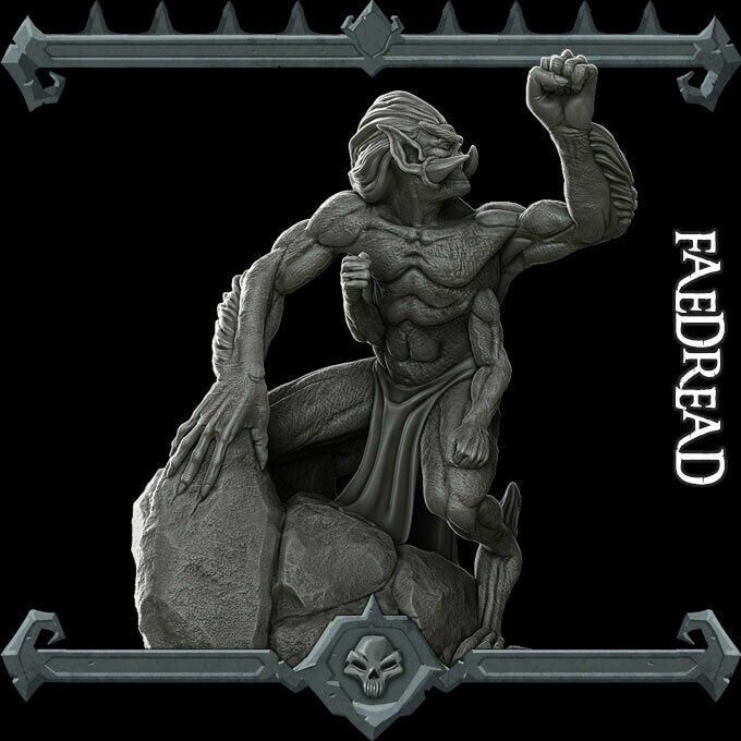 FAEDREAD - Miniature | All Sizes | Dungeons and Dragons | Pathfinder | War Gaming