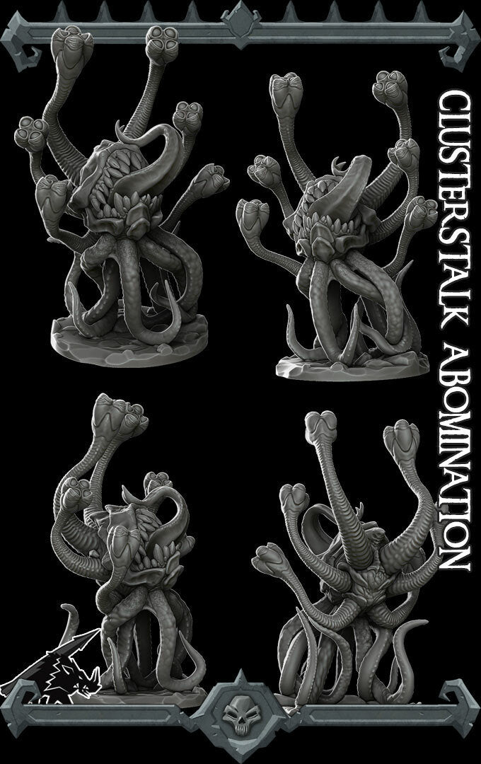 CLUSTER STALK ABOMINATION - Miniature | All Sizes | Dungeons and Dragons | Pathfinder | War Gaming