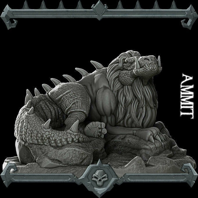 AMMIT- Miniature | All Sizes | Dungeons and Dragons | Pathfinder | War Gaming