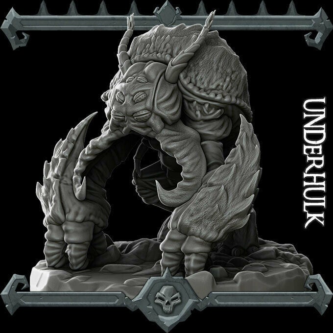 UNDERHULK - Miniature | All Sizes | Dungeons and Dragons | Pathfinder | War Gaming