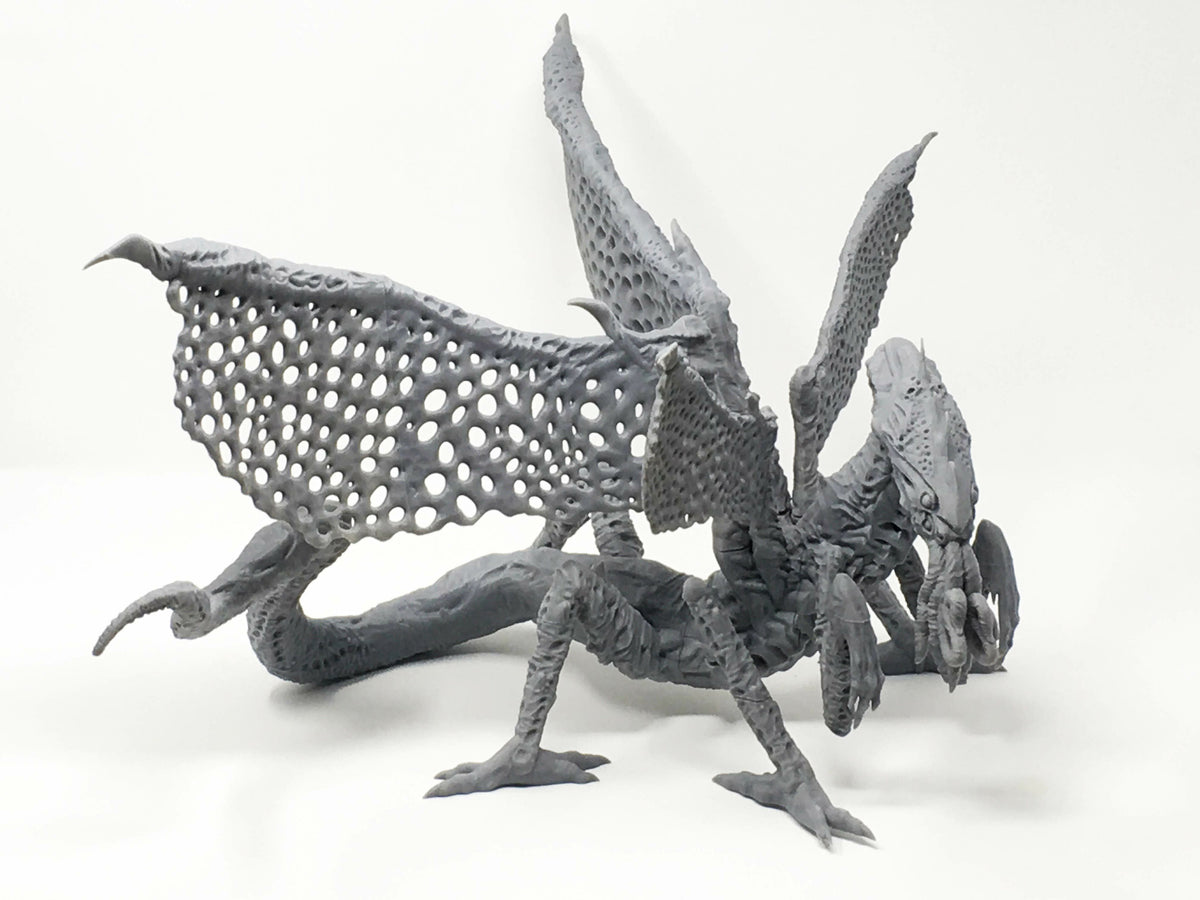 ELDRITCH DRAGON - EPIC Sized Statue | Dungeons and dragons | Cthulhu| Pathfinder | War Gaming