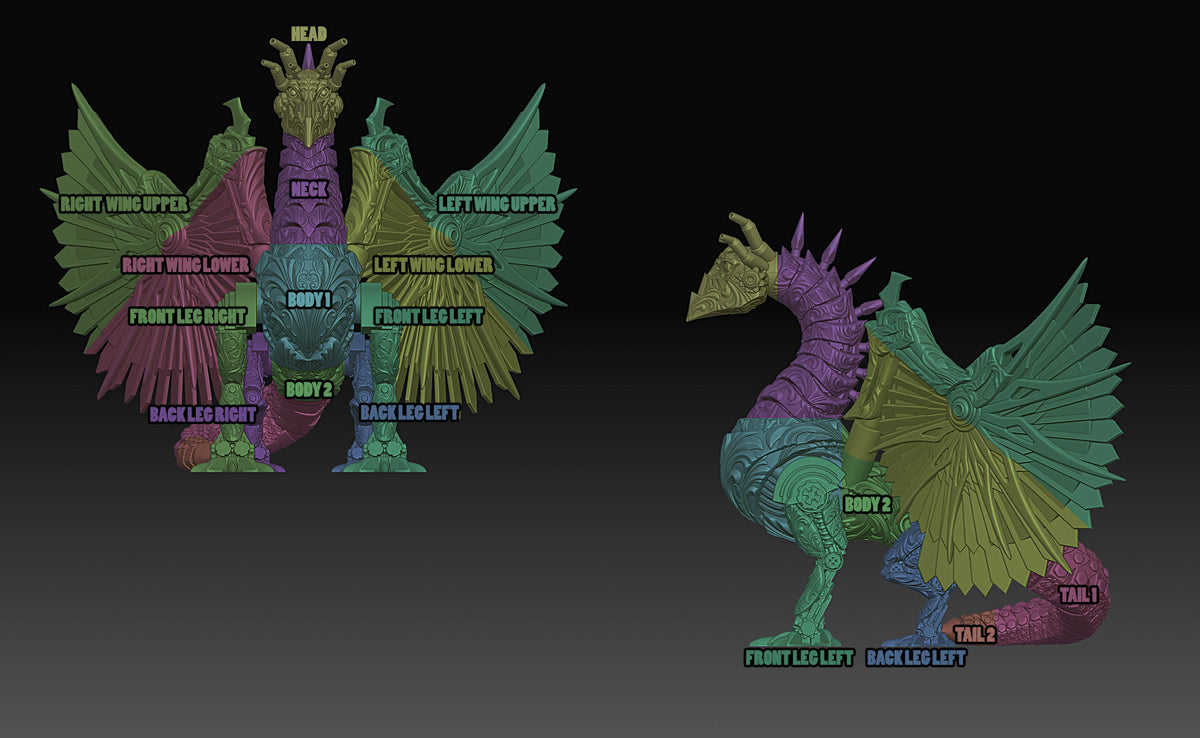 CLOCKWORK DRAGON - EPIC Sized Statue | Dungeons and dragons | Cthulhu| Pathfinder | War Gaming