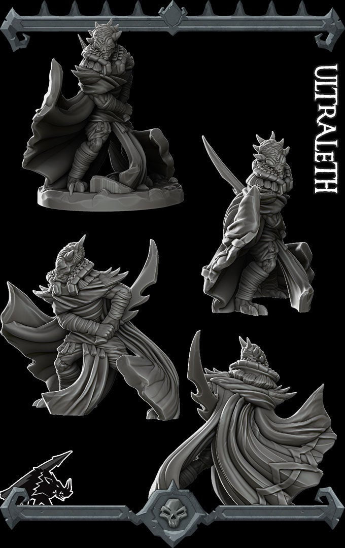 ULTRALETH - Miniature | All Sizes | Dungeons and Dragons | Pathfinder | War Gaming