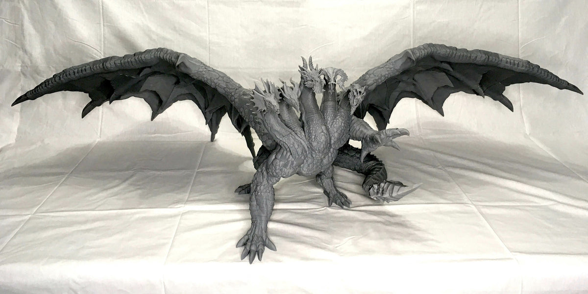 DRAGON GOD - EPIC Sized Statue | Dungeons and dragons | Cthulhu| Pathfinder | War Gaming