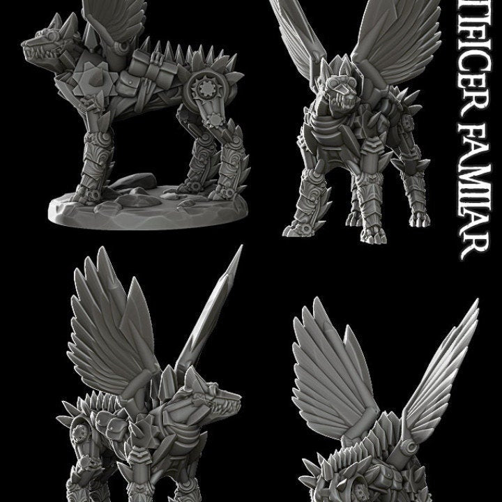 ARTIFICIER FAMILIAR - Miniature | All Sizes | Dungeons and Dragons | Pathfinder | War Gaming