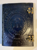 Miskatonic University Real Leather Notebook Journal Sketchbook Arkham Horror LCG Campaign Log