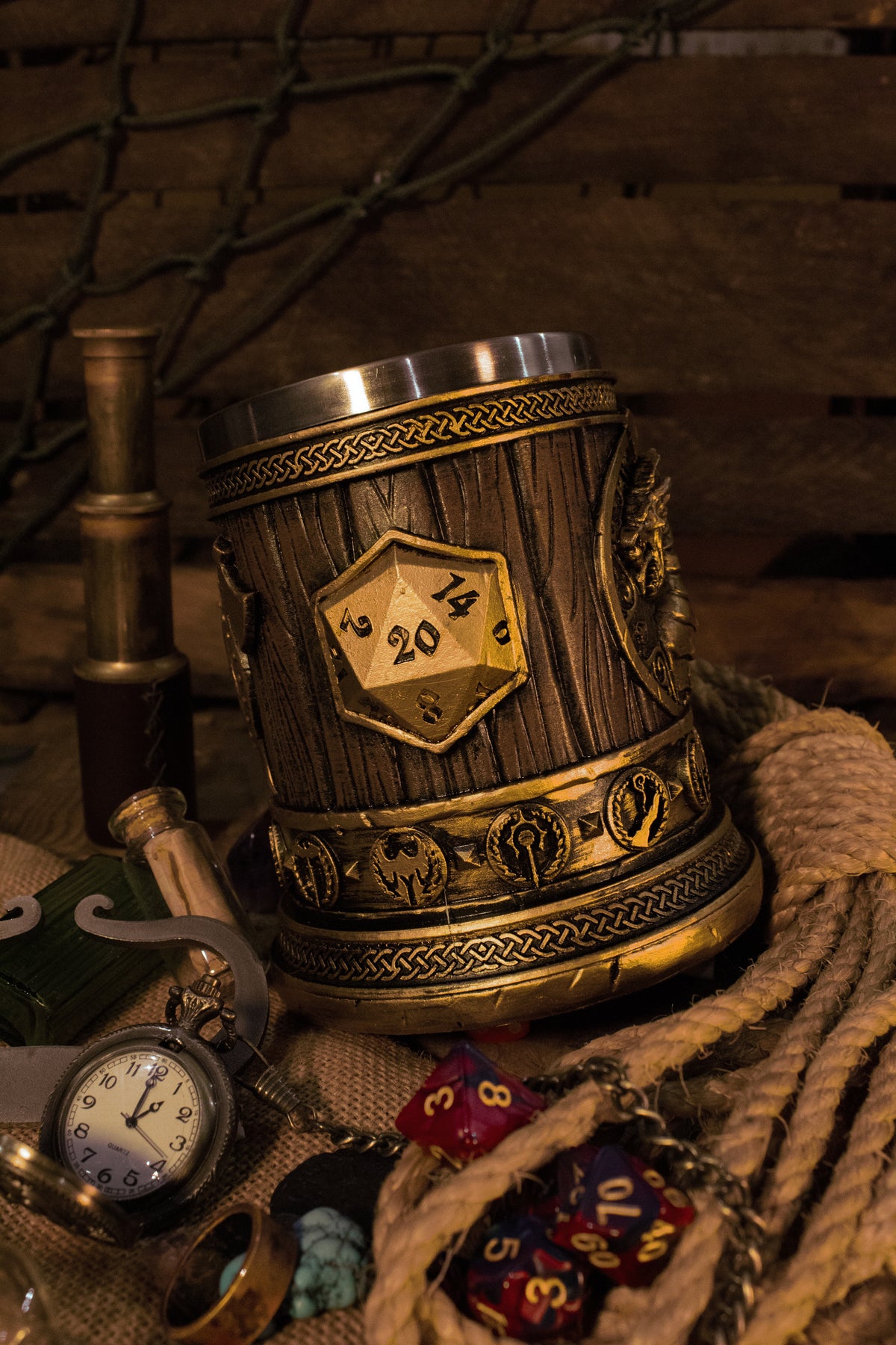 Dungeon Master Tankard | Trophy | Stein | Drinking Mug | 20oz / 600ml