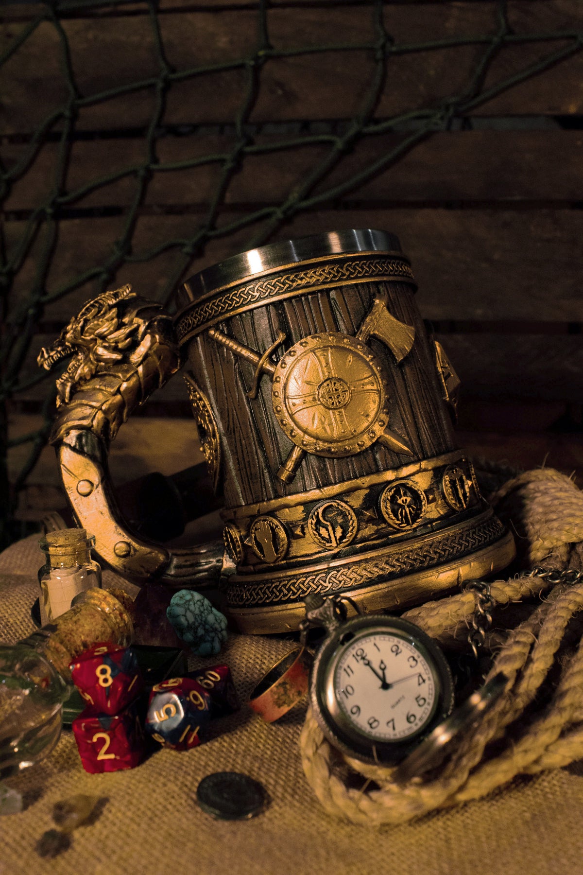 Dungeon Master Tankard | Trophy | Stein | Drinking Mug | 20oz / 600ml