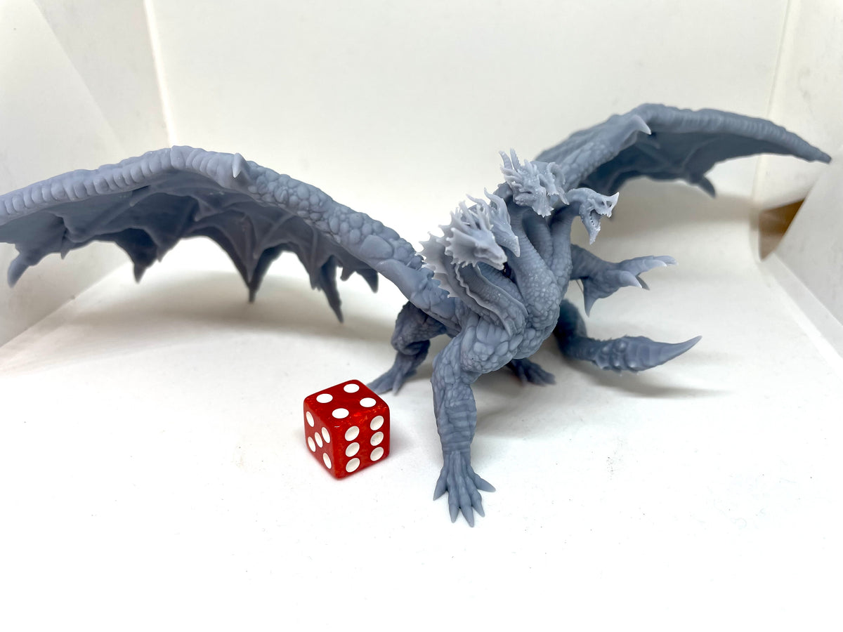 DRAGON GOD - EPIC Sized Statue | Dungeons and dragons | Cthulhu| Pathfinder | War Gaming