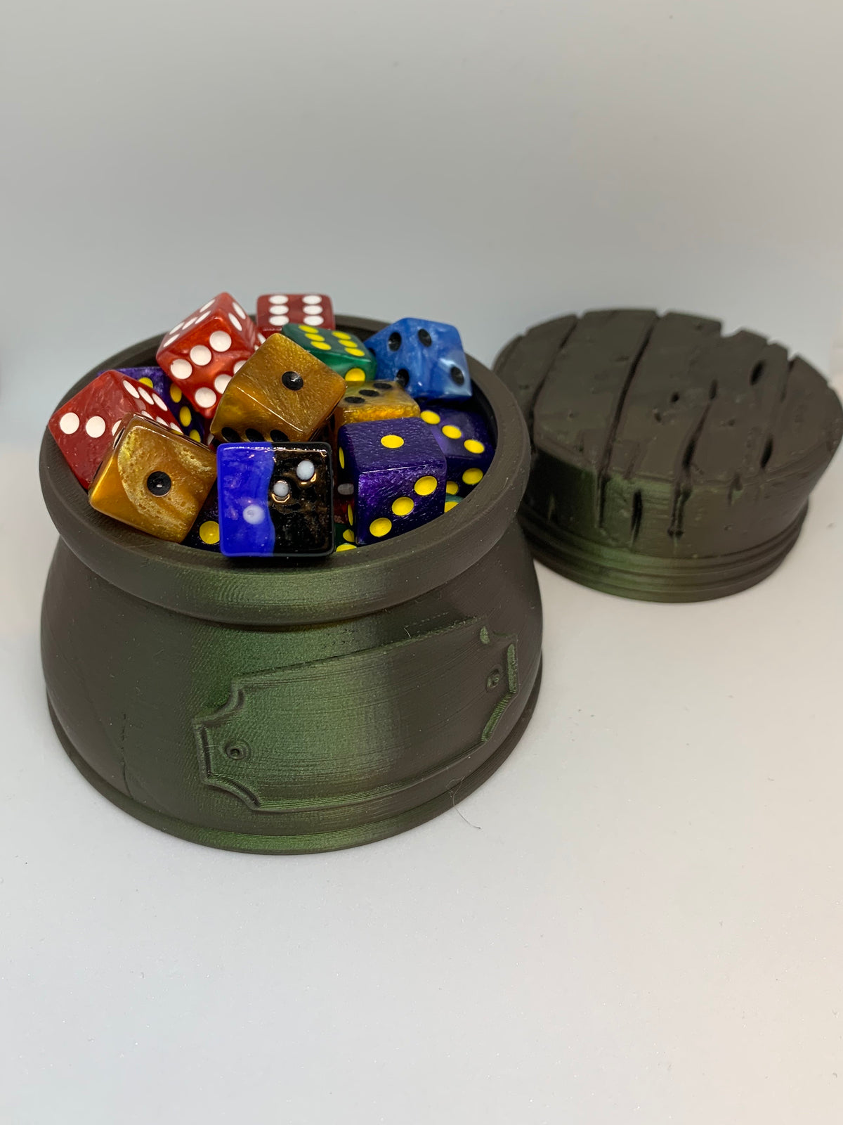 Wizard Themed Dice Box Storage Container
