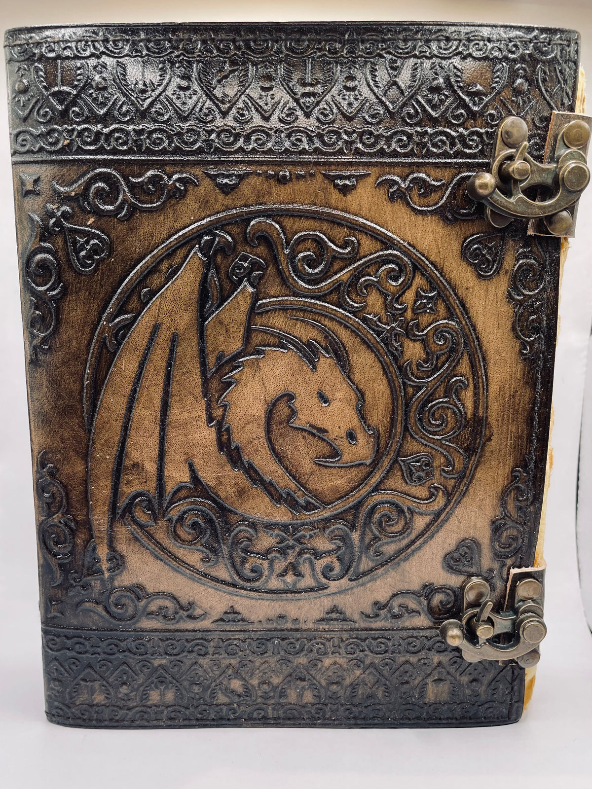 Dungeon Master Real Leather Notebook | Limited "Ancient Tome" Edition
