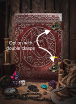 Dungeon Master (Refillable) Real Leather Notebook | Journal | Sketchbook | Campaign Log