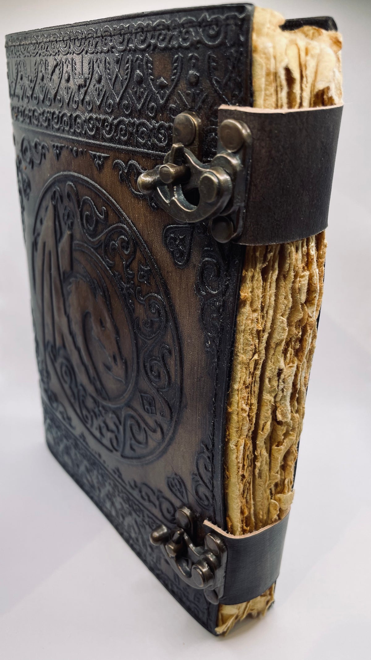 Dungeon Master Real Leather Notebook | Limited "Ancient Tome" Edition