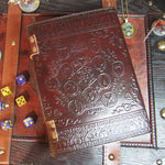 Dungeon Master Real Leather Notebook | Journal | Sketchbook | Campaign Log