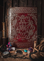 Dungeon Master (Refillable) Real Leather Notebook | Journal | Sketchbook | Campaign Log