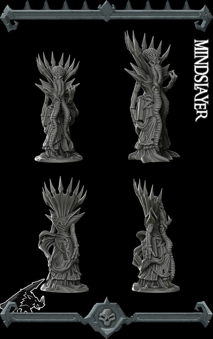 MIND SLAYER - Miniature -All Sizes | Dungeons and Dragons | Pathfinder | War Gaming