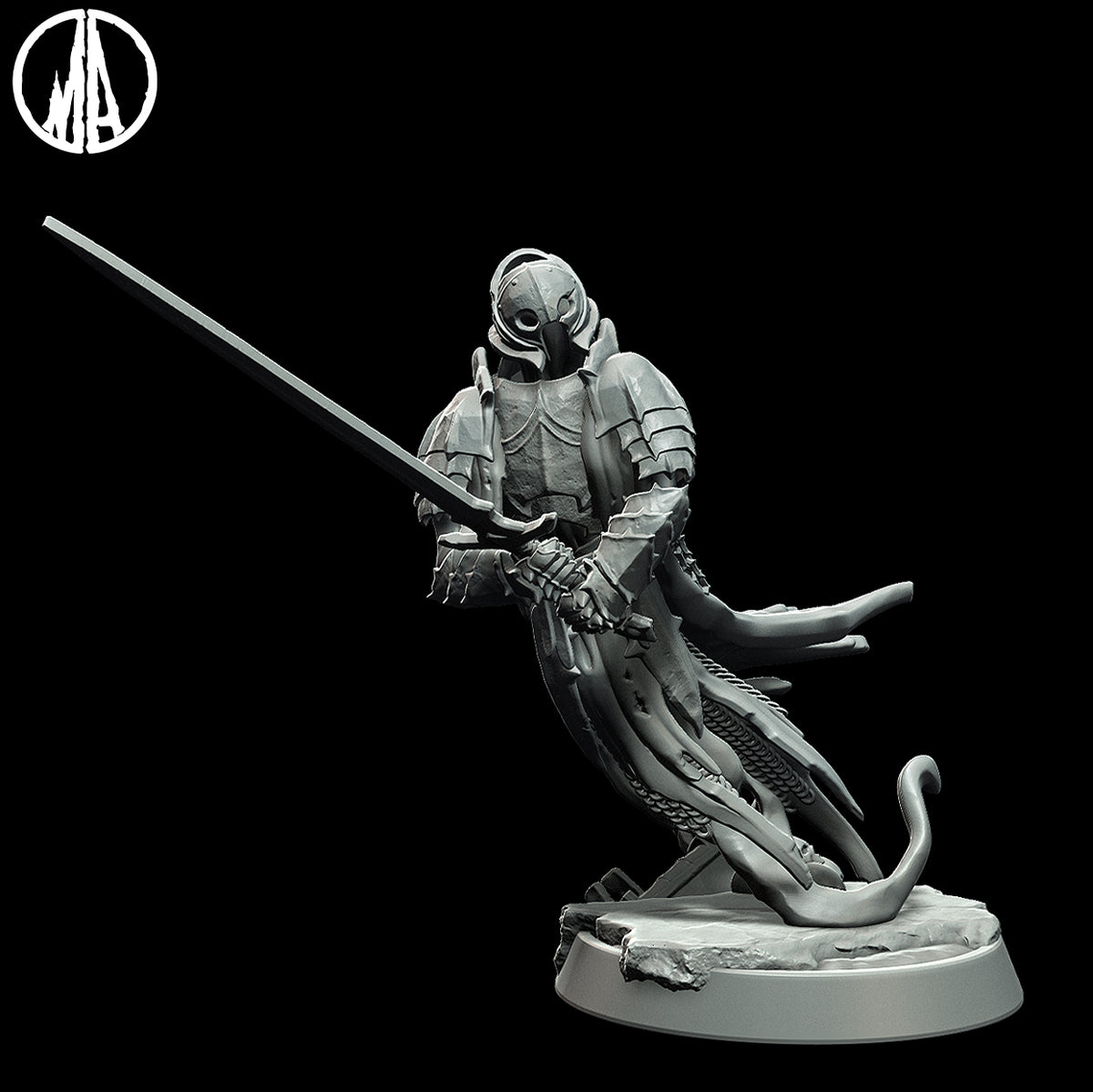 Nameless Phantom | 32mm Scale Resin Model | From the Lost Souls Collection