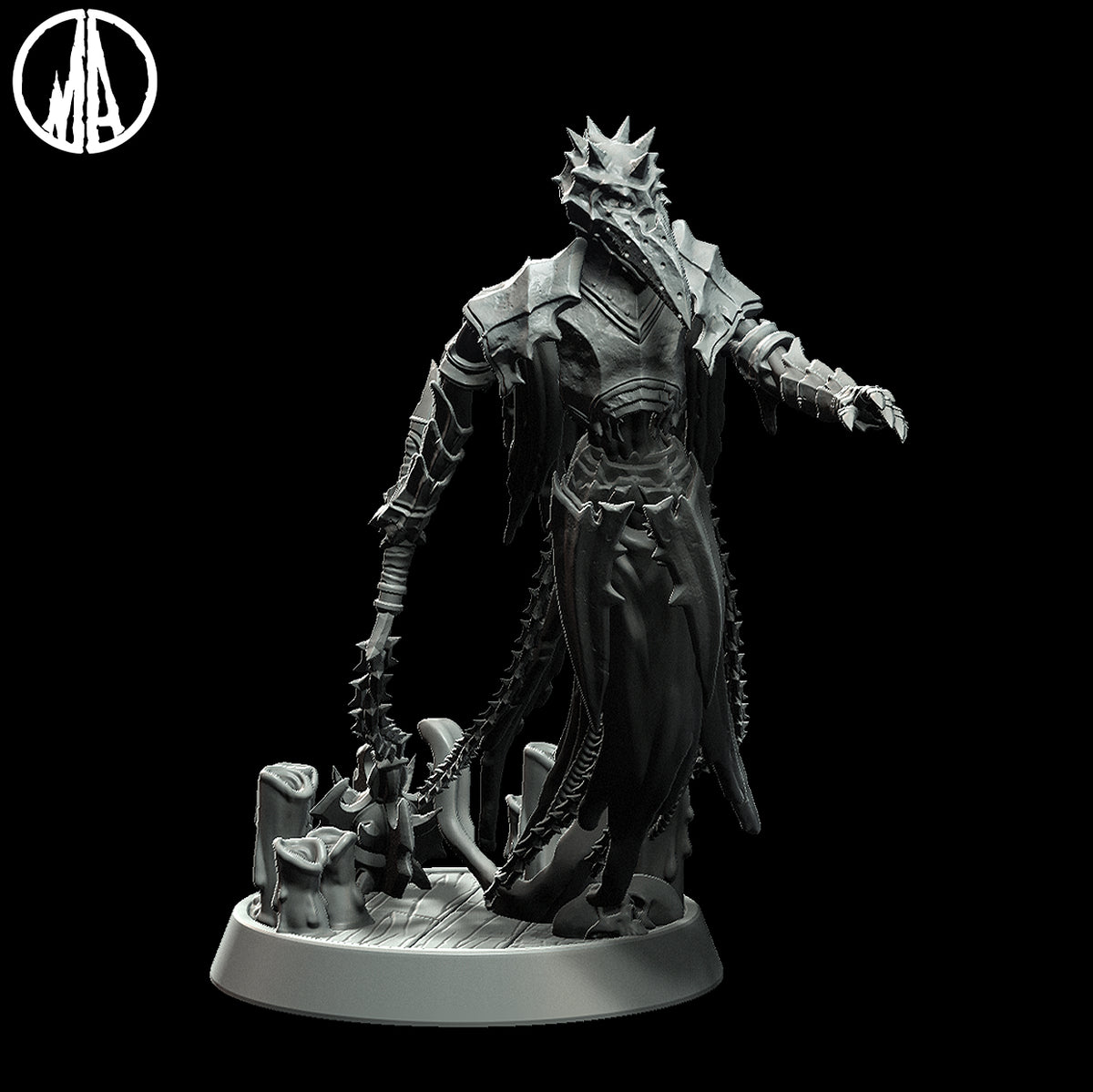 Plagued Wraith | 32mm Scale Resin Model | From the Lost Souls Collection