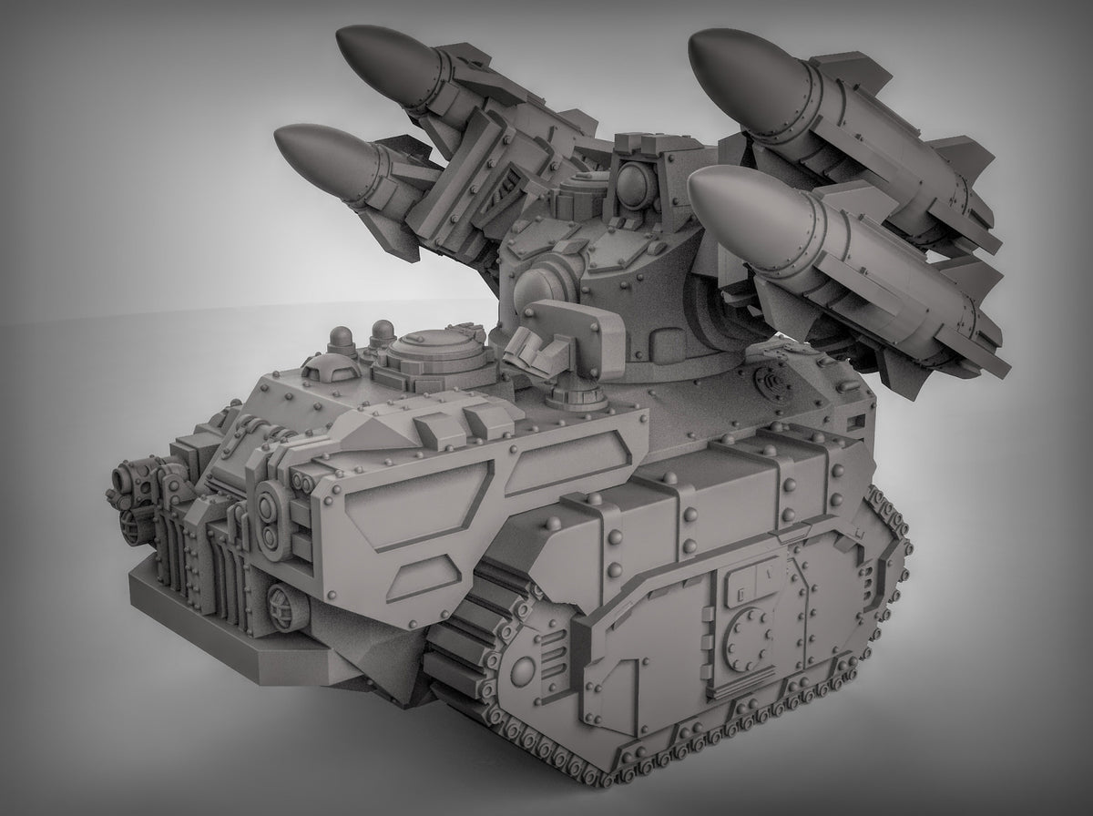 Mobile Rocket Launcher Model Kit - Tank Collection for 28mm Miniature Wargames & Terrain