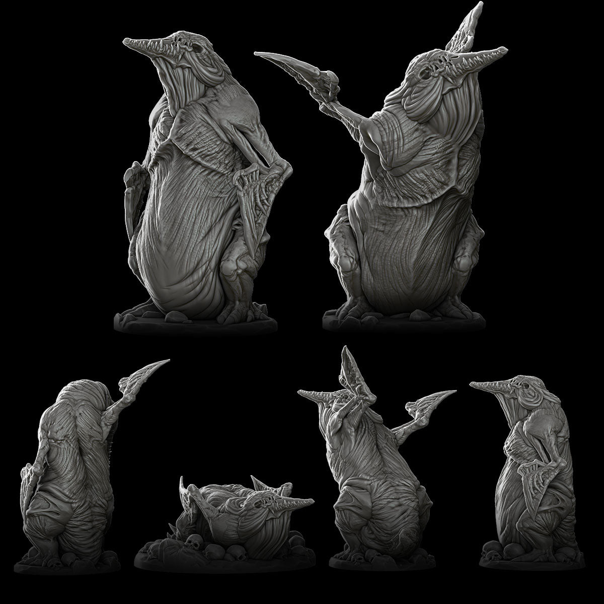 GROTTO BIRDS - Dungeons and dragons | Cthulhu| Pathfinder | War Gaming | 3D Models