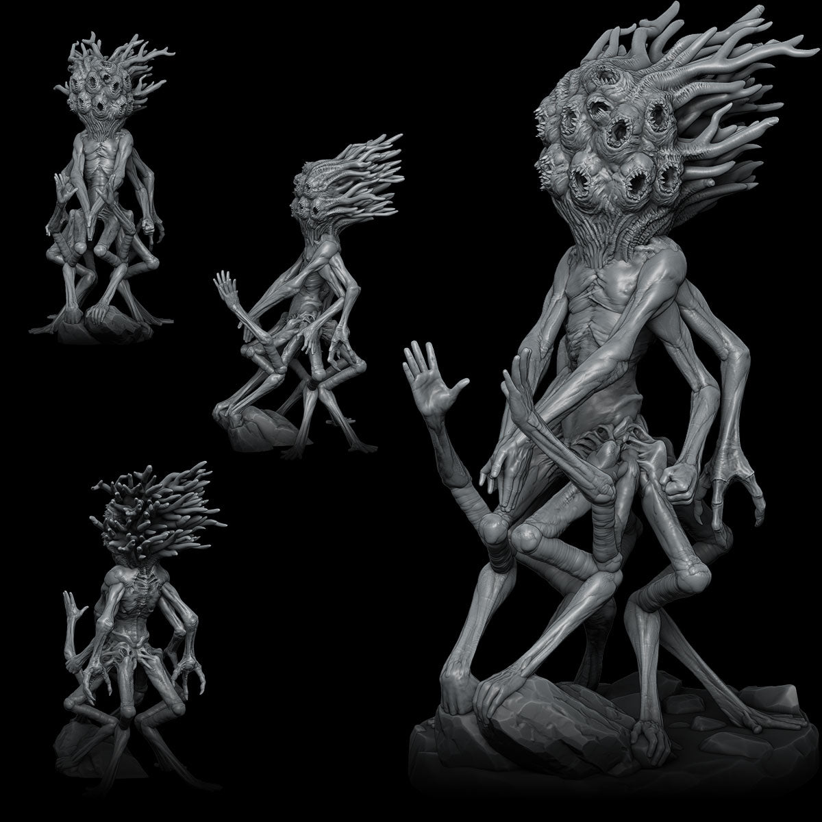 NIGHTMARE WEAVER - Miniature | All Sizes | Dungeons and Dragons | Pathfinder | War Gaming