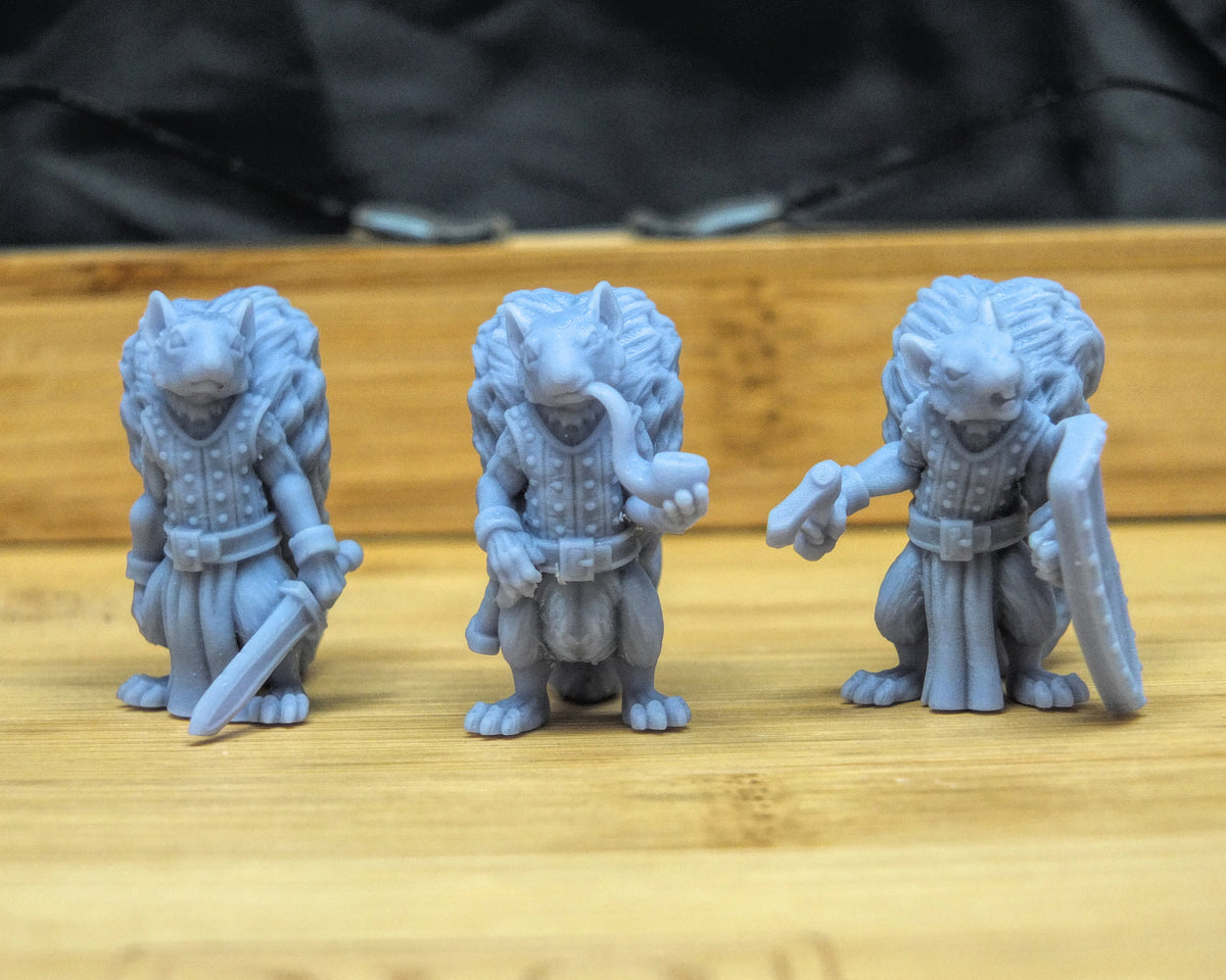 Scurryni Fighters Resin Miniature for DnD | Tabletop Gaming