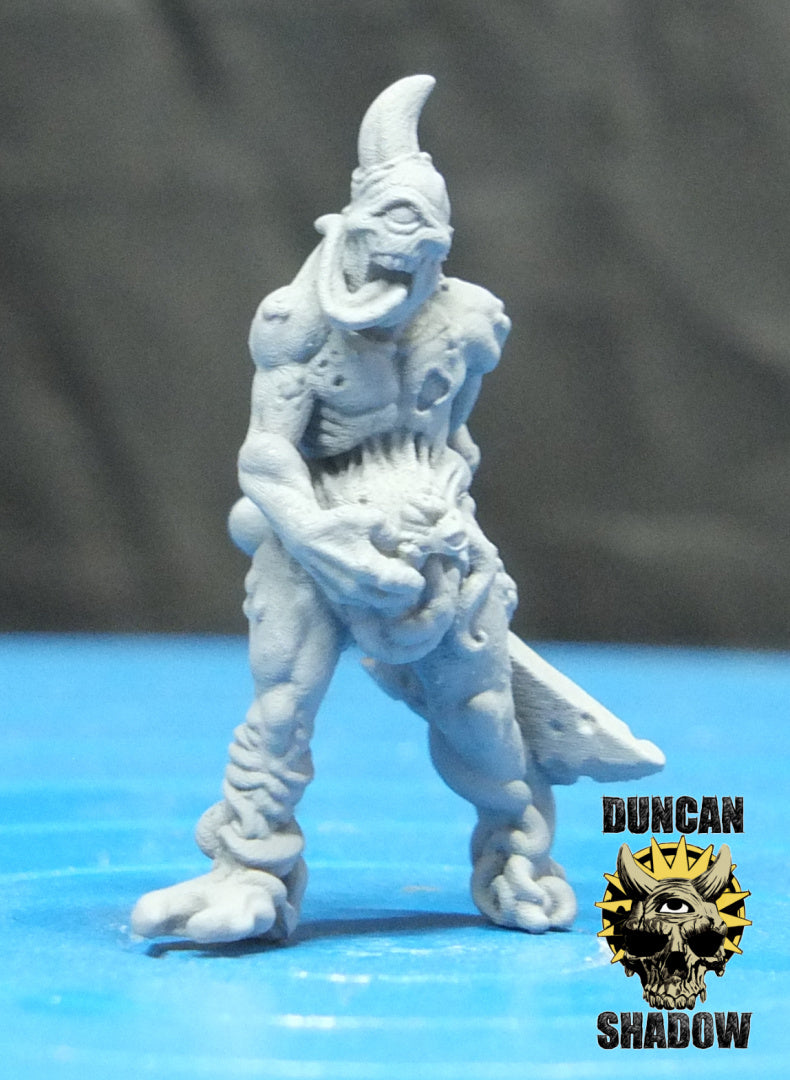 Plague Demons with Swords Resin Models for Dungeons & Dragons & Board RPGs