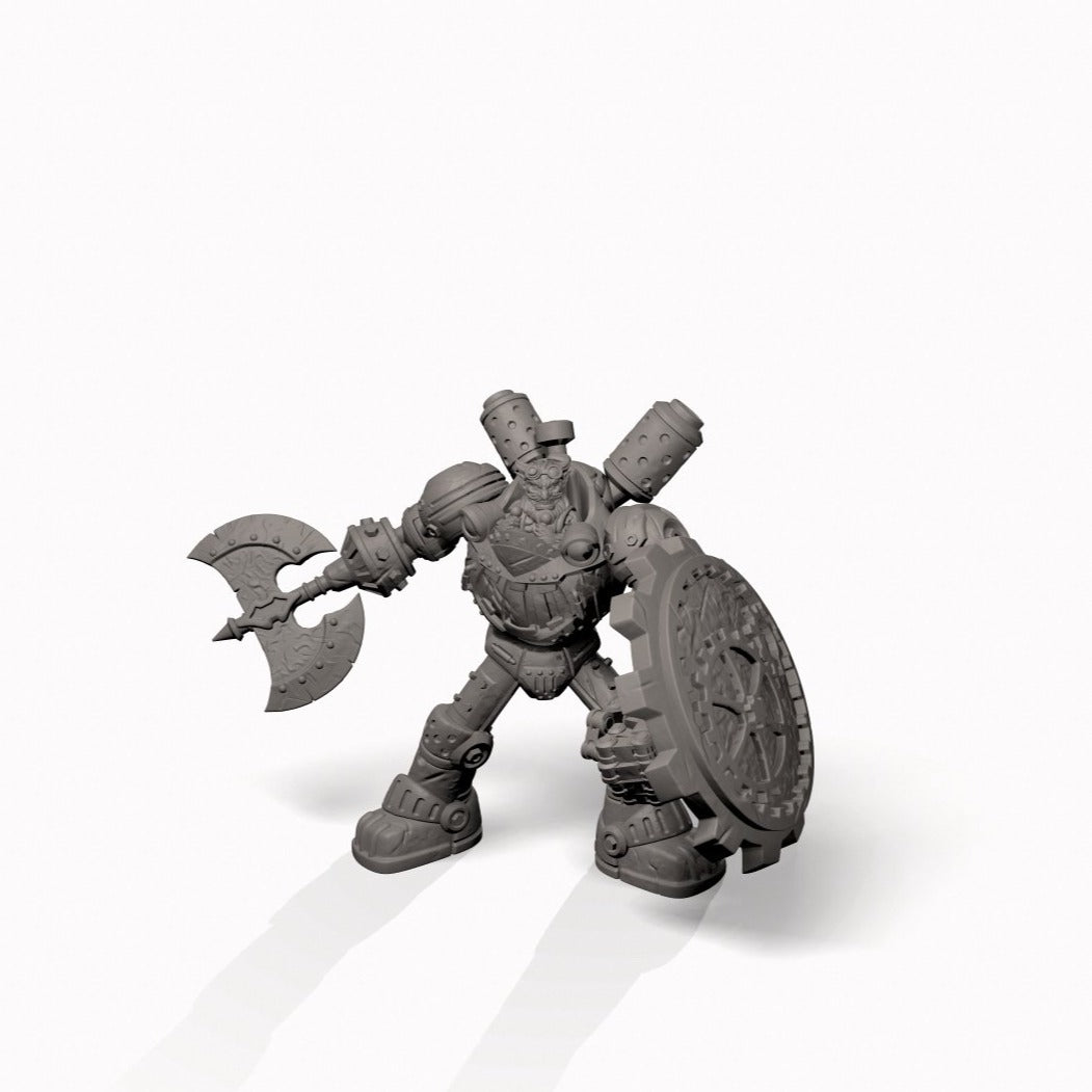 Gnome Artificer - Pit Fighter Champion Miniature