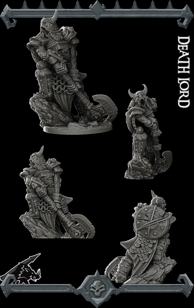 DEATH LORD - Miniature | All Sizes | Dungeons and Dragons | Pathfinder | War Gaming