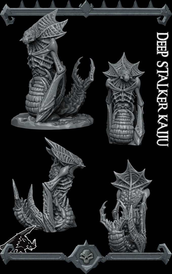DEEP STALKER KAIJU - Miniature | All Sizes | Dungeons and Dragons | Pathfinder | War Gaming