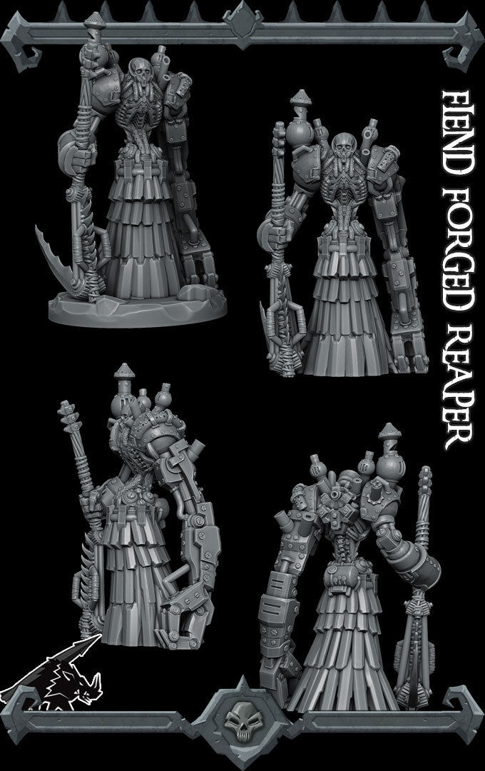 FIEND FORGED REAPER - Miniature | Dungeons and dragons | Cthulhu | Pathfinder | War Gaming