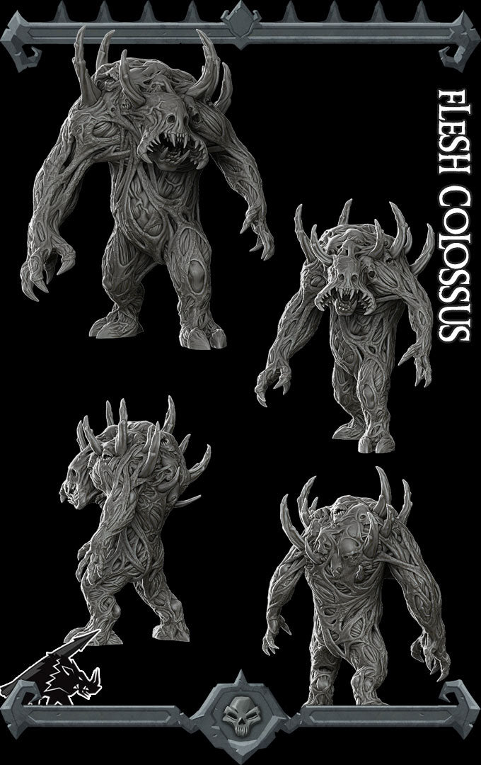 FLESH COLOSSUS - Monster Miniatures | Dungeons and dragons | Cthulhu | Pathfinder | War Gaming