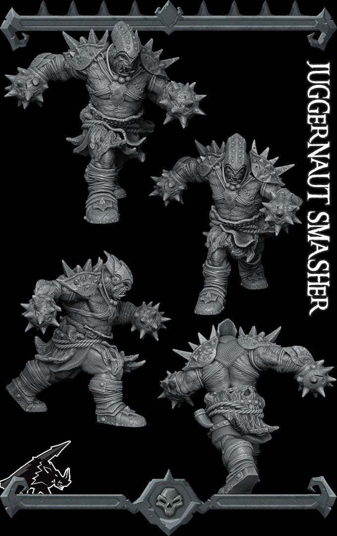 JUGGERNAUT SMASHER - Miniature Model | All Sizes | Dungeons and Dragons | Pathfinder | War Gaming