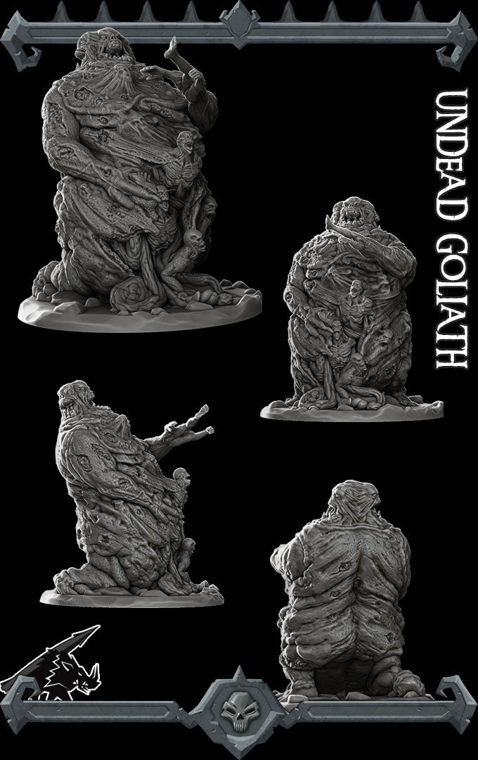 UNDEAD GOLIATH - Miniature | Dungeons and dragons | Cthulhu | Pathfinder | War Gaming