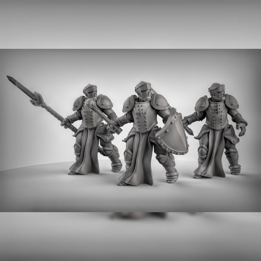 Warforged Fighters 1 Resin Miniature for DnD | Tabletop Gaming