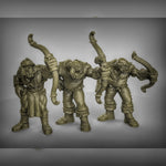 Orc's with Bows Resin 3D Models for Dungeons & Dragons & Board RPGs