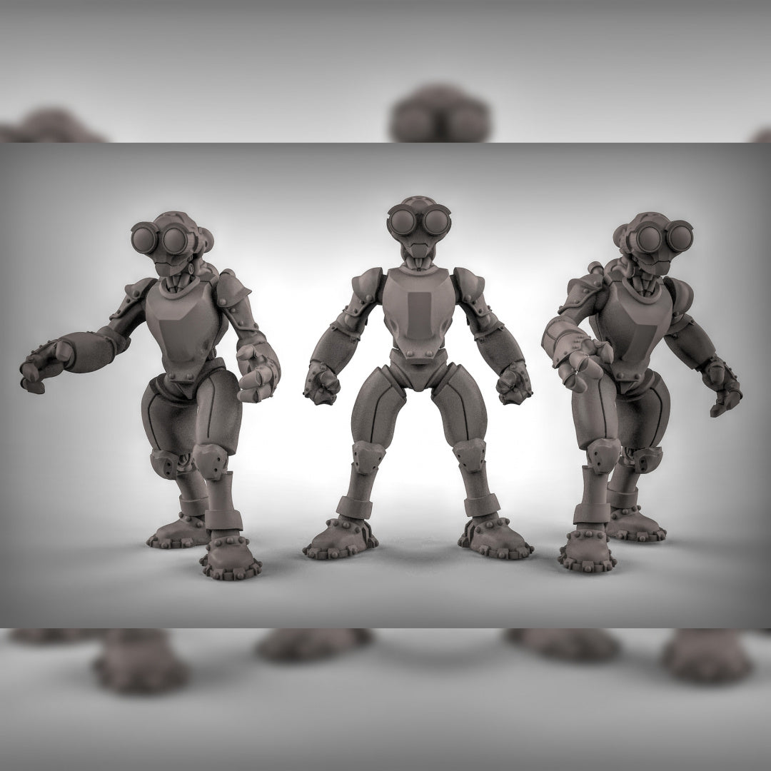 Warforged Unarmed Resin Miniature for DnD | Tabletop Gaming