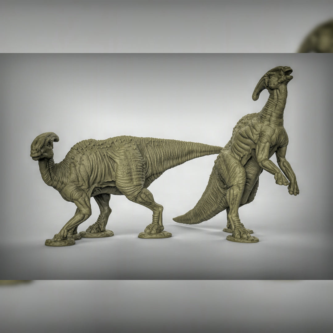 Parasaurolophus Resin Miniatures for DnD | Tabletop Gaming