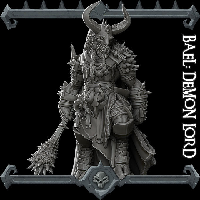 BAEL: DEMON LORD - Miniature -All Sizes | Dungeons and Dragons | Pathfinder | War Gaming