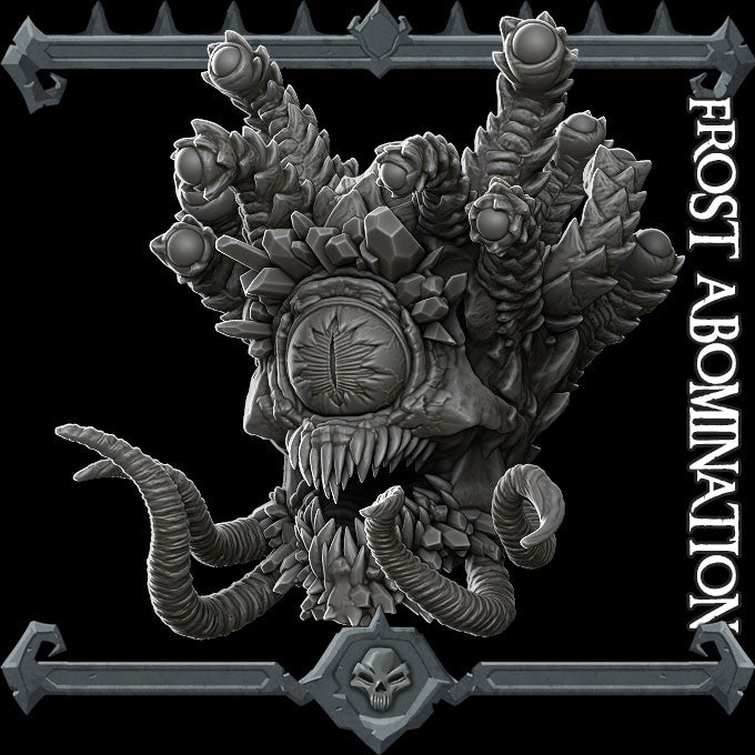 FROST ABOMINATION - Miniature | Dungeons and dragons | Cthulhu | Pathfinder | War Gaming