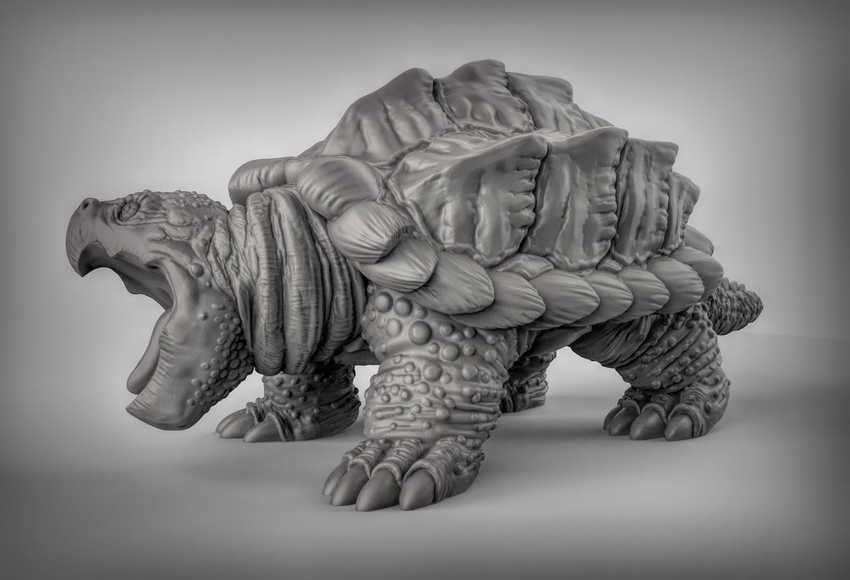Giant Snapping Turtles Resin Miniature for DnD | Tabletop Gaming