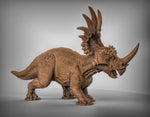 Styracosaurus Dinosaur Pair | Resin Miniatures for DnD | Tabletop Gaming