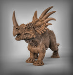 Styracosaurus Dinosaur Pair | Resin Miniatures for DnD | Tabletop Gaming