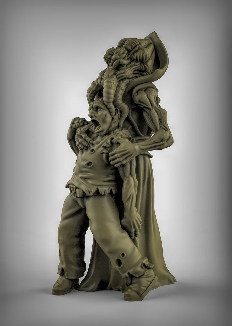 Cthulhu Cultist feeding Resin Miniature for DnD | Tabletop Gaming