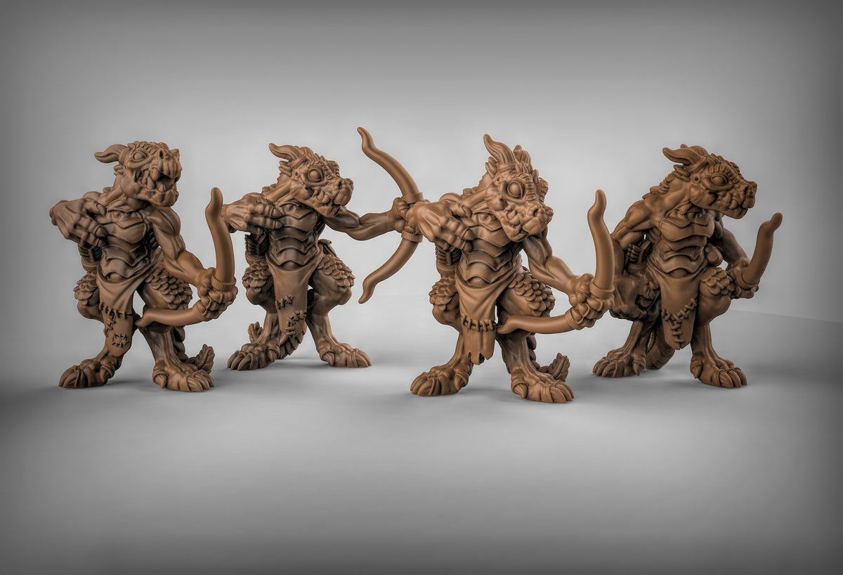 Kobold Archers Resin Miniature for DnD | Tabletop Gaming